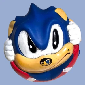 Vintage Sega Sonic The Hedgehog Rubber Ball 1993 Rare - Picture 1 of 5