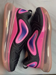 Nike Herren Gr. 11,5 Air Max 720 A02924-005 schwarz pink Blast sportlicher Laufschuh - Bild 1 von 7