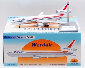 INFLIGHT 1:200 Wardair Canada McDonnell DC-10-30 Diecast Aircraft Model C-GXRB - Picture 1 of 13