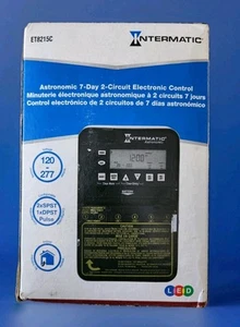 Intermatic ET8215C Astronomic 7-Day 2-Circuit Electronic Control Timer (NIB) - Picture 1 of 6
