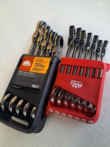MAC TOOLS Flex Combination Wrench Ratchet Wrench Set of 12 SRWMF126PT 12 point - Foto 1 di 24