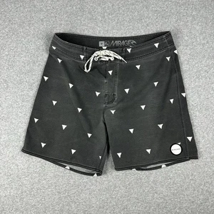 Boardshorts Rip Curl Mirage para hombre talla 32 gris ropa de natación surf cordón elástico - Imagen 1 de 10