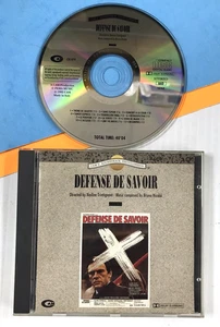 Bruno Nicolai DEFENSE DE SAVOIR Soundtrack (1992) ITALY CD - NEAR MINT #2030 - Imagen 1 de 3