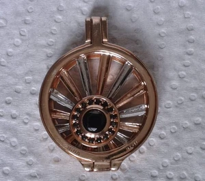 925 Rose Gold plated Hot Diamonds Coin Keeper Pendant "Dawn" Coin - Picture 1 of 15