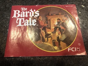 THE BARD'S TALE MANUAL DE INSTRUCCIONES ORIGINAL LIBRO DE JUEGO NINTENDO NES HQ - Imagen 1 de 1