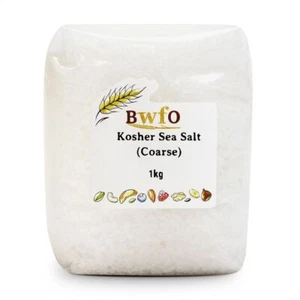 Kosher Sea Salt (Coarse) 1kg | BWFO | Free UK Mainland P&P - Picture 1 of 1