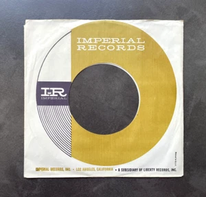 7” Imperial - Firmenlochcover/ Company Sleeve - US Original - Picture 1 of 1