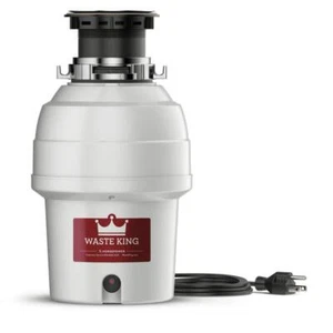 Waste King Continuous Feed Garbage Disposal 3/4 HP EZ Mount w/ 32" Power Cord - Picture 1 of 7