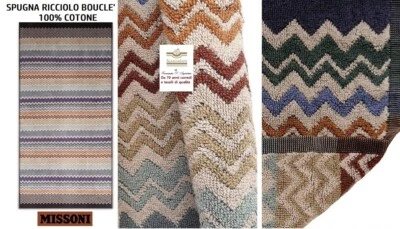 Missoni Sponge Towel, Beach Bath Pool Sauna Etc. 100% Cotton 160 X 80 Cm - Image 1 of 4