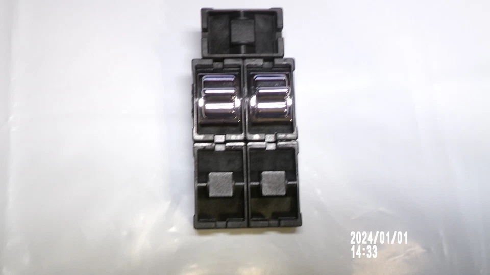 1973  1979 New OEM  Lincoln 2 Door and Mark V Window Switch Drivers Door Master Foto 1 de 4