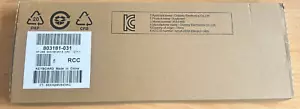 HP Business Slim USB Full Keyboard Wired UK Qwerty Black KU-1469 803181-031 - Picture 1 of 3