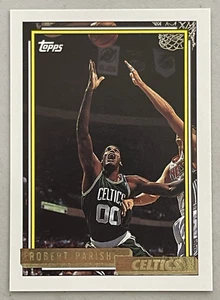1992 Topps Gold Basketball Karte #146 Robert Parish Boston Celtics - Bild 1 von 2