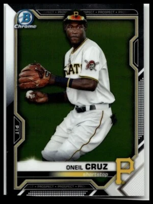 2021 Bowman #BCP-24 Oneil Cruz Pittsburgh Pirates - Image 1 of 2