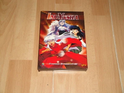 INUYASHA 1ª TEMPORADA EN ANIME DVD CON 26 EPISODIOS Y 6 DISCOS EN BUEN ESTADO - Imagen 1 de 2