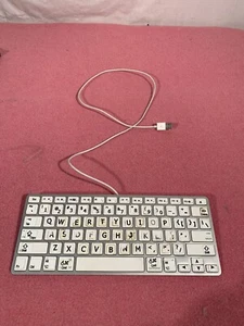 Apple A1242 Wired USB Aluminum Keyboard USB Port - Picture 1 of 9