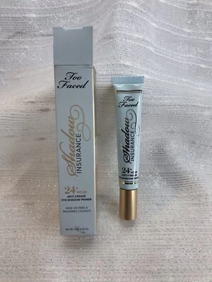 Too Faced Shadow Insurance Anti-Crease Eye Shadow Primer FULL SIZE TUBE NIB - Image 1 of 4