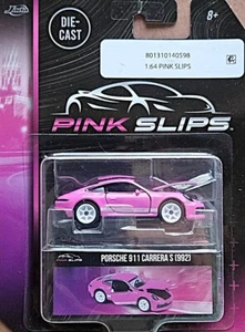 JADA PINK SLIPS PORSCHE 911 CAREERA S (992) MODELO FUNDIDO A PRESIÓN, ESCALA 1/64, NUEVO - Imagen 1 de 6