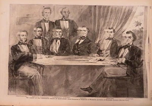 Confederate Cabinet Ben Butler Harper's Civil War newspaper 1861 complete issue - Picture 1 of 13