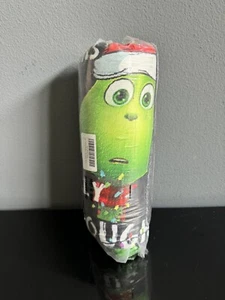NEW Grinch Christmas Movie Fleece Blanket - Green Flannel Trim 60"x50" SEALED - Picture 1 of 7