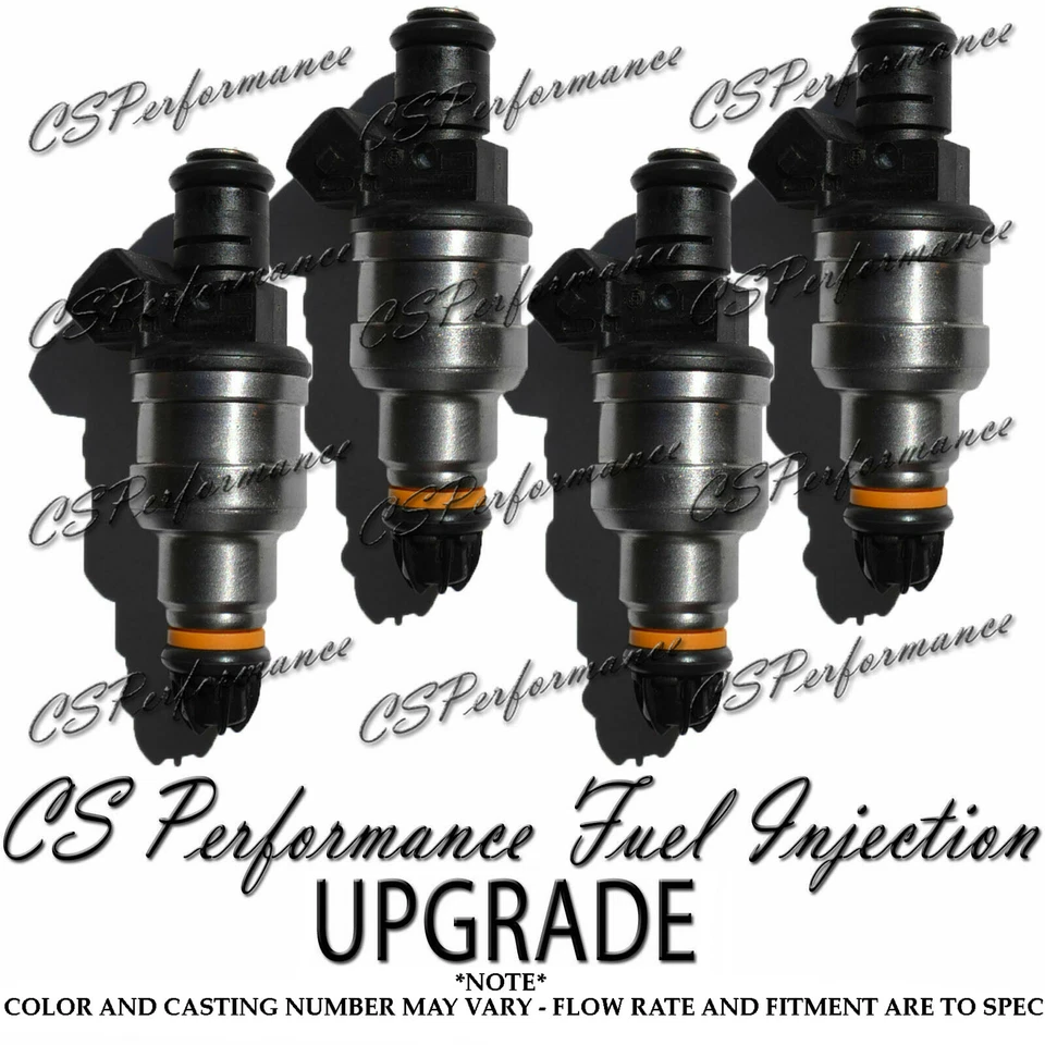 Bosch 4-HOLE UPGRADE Fuel Injectors Set (4) for Geo Storm Isuzu Stylus 1.6L I4 - Image 1 of 1