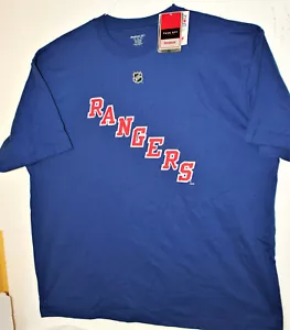 Reebok NY Rangers Brashear #87 Face Off NHL Hockey Shirt Neu NOS XL 2010 Etikett - Bild 1 von 7