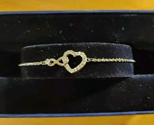 Swarovski Infinity Herz Armkette Armband 5524421 925 Silber - Bild 1 von 4