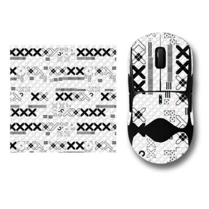 Universal Anti-Slip Mouse Sticker DIY Sweat-Proof Mouse Grip Tape Wear-Resis _xi - Afbeelding 1 van 17