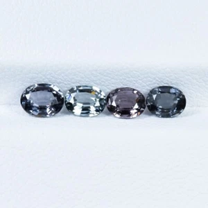 1.56 ct BEST GRADE LUSTER / NATURAL FANCY SPINEL - 4 Pcs Oval Cut Gems Video !! - Picture 1 of 2