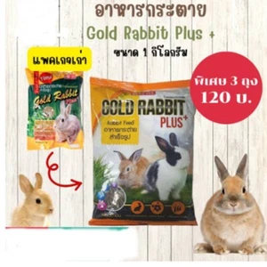 Gold Rabbit Plus Rabbit Food Vitamins Mineral Nourish Guinea Pig Beautiful Shiny - Picture 1 of 10