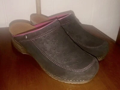 SANITA Profesional Grapado EL ZUECO DANÉS ORIGINAL Polonia 39 EE. UU. 8,5-9 Foto 1 de 4