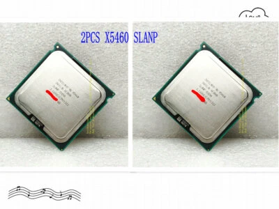 2PCS Intel Xeon X5460 / SLANP / Quad core / 3.16 GHz / 12M 1333MHz Socket771 CPU - Image 1 of 4