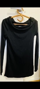 Witchery Black Jumper/Tunic With Tie M - Picture 1 of 5