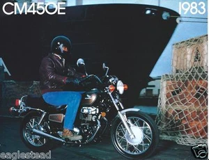 Motorcycle Brochure - Honda - CM450E - 1983 (DC386)  - Bild 1 von 1