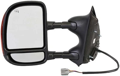 Ford F250 Door Mirror Super Duty Left Heated Telescopic Dorman 955-692 dual arm - Imagem 1 de 4