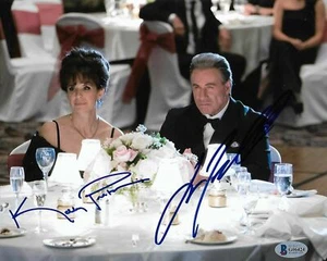 JOHN TRAVOLTA KELLY PRESTON SIGNED GOTTI 8X10 PHOTO BAS COA AUTOGRAPH #G06424 - Picture 1 of 1