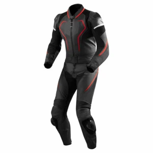 Nuevo Motocicleta Puro Cuero Chaqueta Armadura Protector Carreras Deportes Traje - Bild 1 von 4