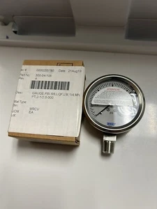 Wika P\N: 9833549 Pressure Gauge, 0-300 PSI, 2.5" Dial - Picture 1 of 4