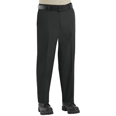 w9* Red Kap Men's Elastic Insert Work Pant - Black - 50W x 30L - Image 1 of 4