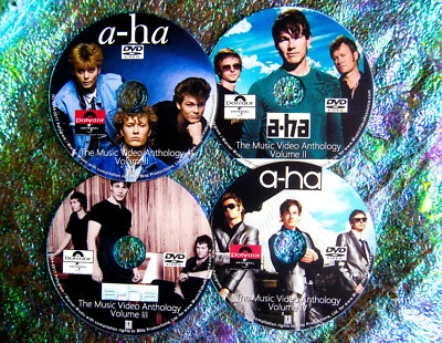 A-Ha Morten Harket Music Video Retrospective Reel 84-2017 4 DVD Set 87 Vids Aha - Image 1 of 4
