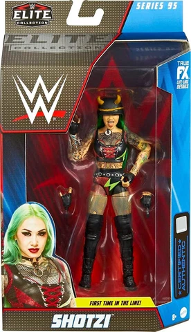 WWE Elite Collection Series 95 Shotzi Action Figure Cover