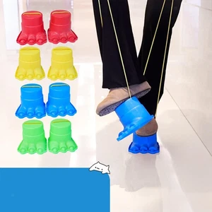 8Pcs Balancing Stilts Feet Stilts Family Fun Picnic Toy Game Anti Skid Walking - Picture 1 of 7