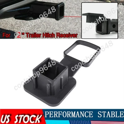 Cubierta de enganche de goma para remolque receptor de remolque BMW 2" tapa de enchufe inserto de 4 vías Foto 1 de 4