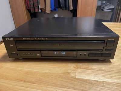Teac PD-D860 5-Disc Compact Disc Multiplayer CD  Fully Tested No Remote - Image 1 of 4