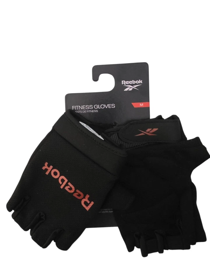 Guantes de fitness Reebok pequeños tecnología Speedwick palma acolchada ajustable Foto 1 de 1