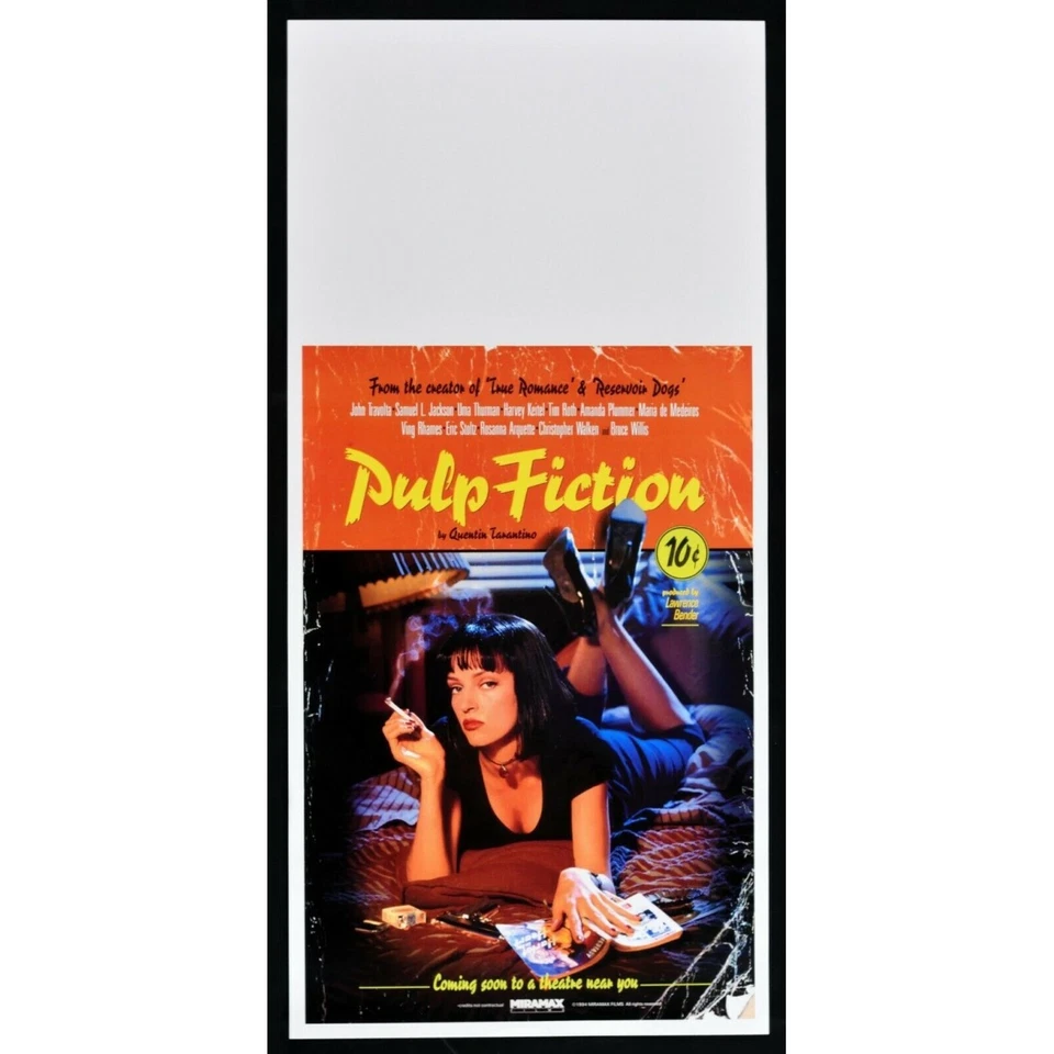 Plakat PULP FICTION Quentin Tarantino Thurman Travolta Keitel Stoltz CAT12 - Bild 1 von 1