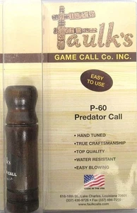 Llamadas de caza Predator Mouth Call Faulks P-60 - Imagen 1 de 1