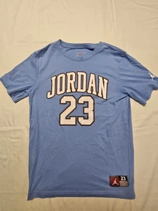 Nike Air Jordan Trikot T-Shirt Jordan #23 Carolina Blau Jugend Kinder Xl - Bild 1 von 10