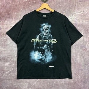 Camisa De Colección Call Of Duty Para Hombre Negra L Modern Warfare 2 Camiseta Gráfica 00s 3434 - Imagen 1 de 4