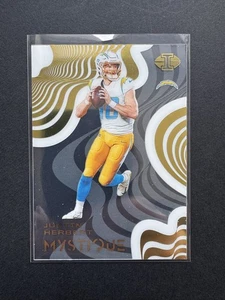 Panini Illusions 2020 Justin Herbert LA Chargers Mystique Rookie Insert  - Bild 1 von 2