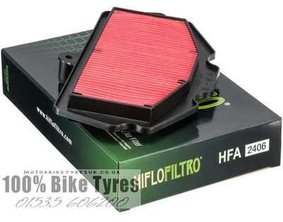 Kawasaki EX500 NINJA ABS 2024 2025 2026 HIFLO AIR FILTER HFA2406 - Image 1 of 2